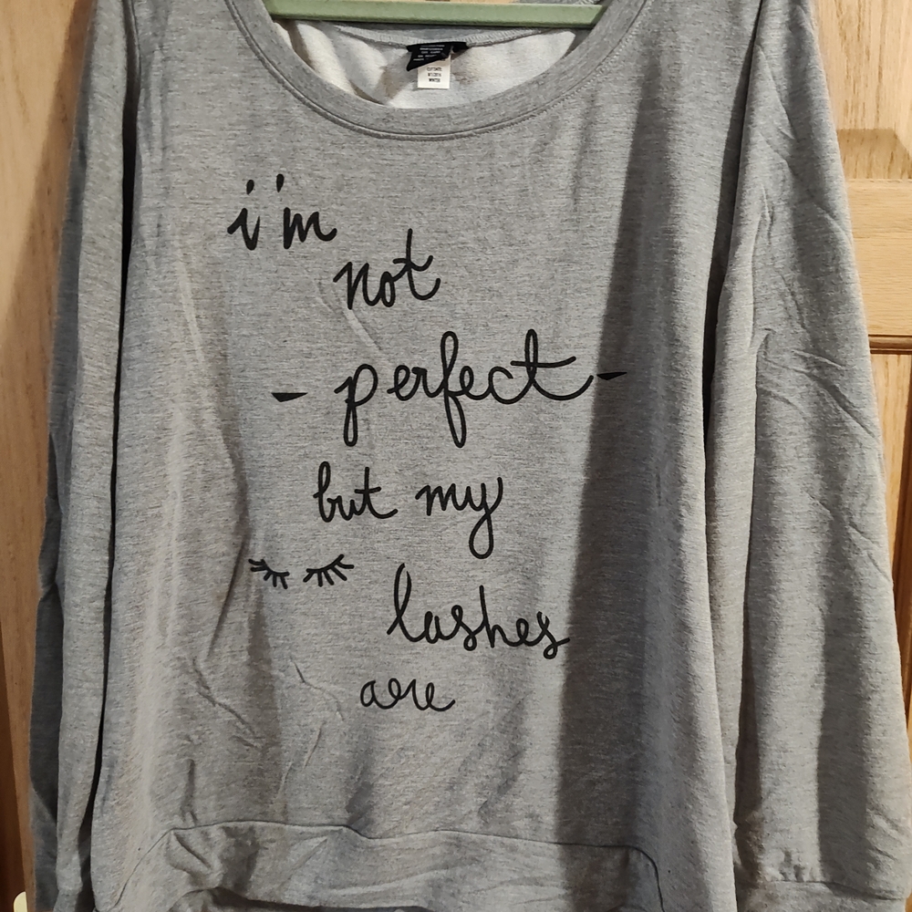 Torrid Gray Graphic Women's Sweater